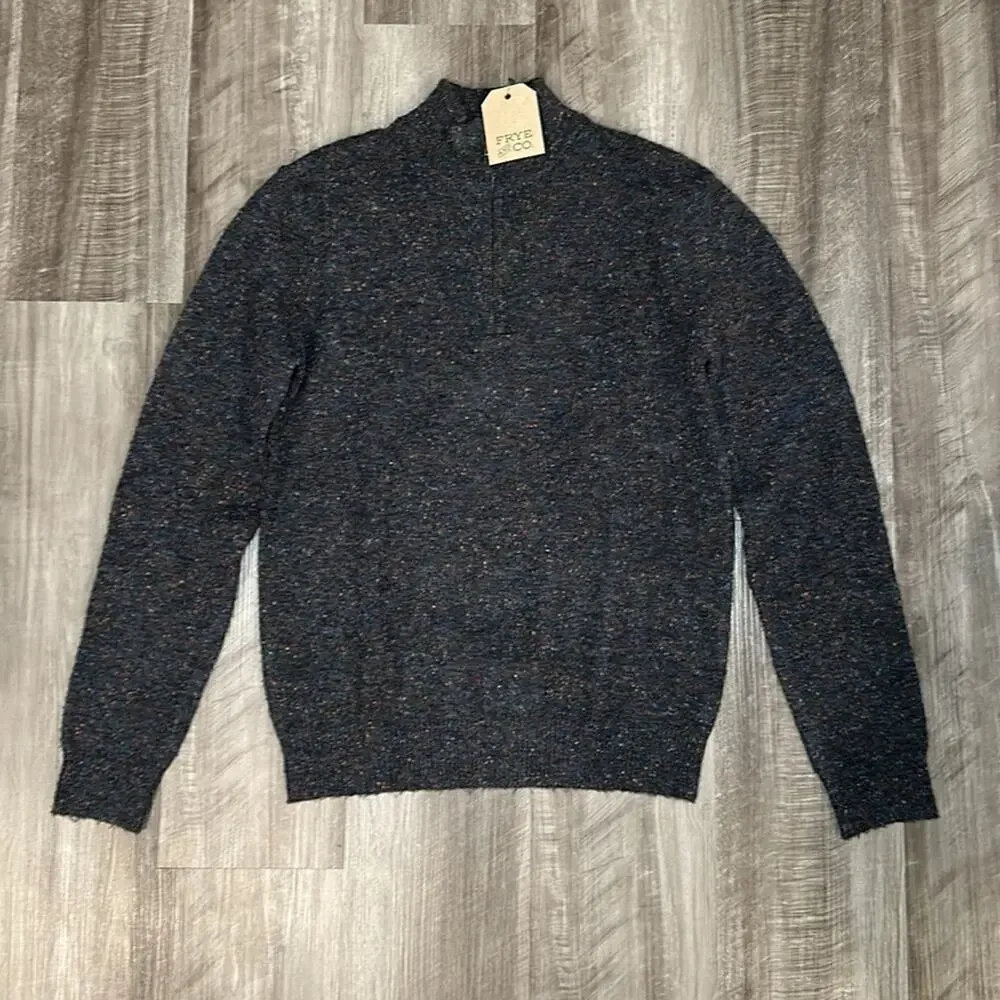 Frye & Co. Quarter Zip Pullover Sweater - Small